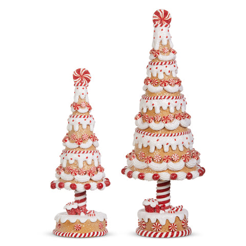 Gingerbread and Peppermint Trees