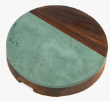 Winslow Marble & Wood Cheese Board Set