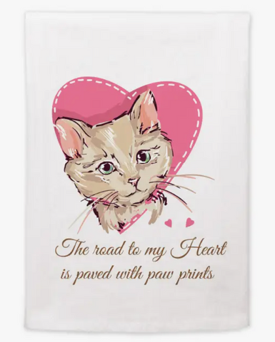 "Cat Flour Sack Towels" (5 Variants)