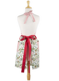 Merry Holiday Sprigs Printed Apron