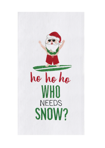Who Needs Snow Towel