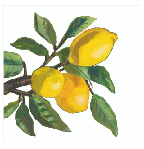 "Lemon Musée" Lunch Napkin