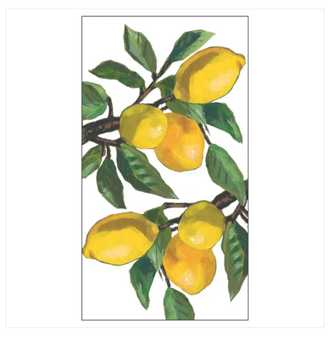 "Lemon Musée" Guest Towels