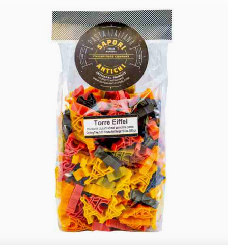 Multicolor Eiffel Tower Pasta