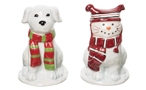 Christmas Dog/Cat S&P Shakers