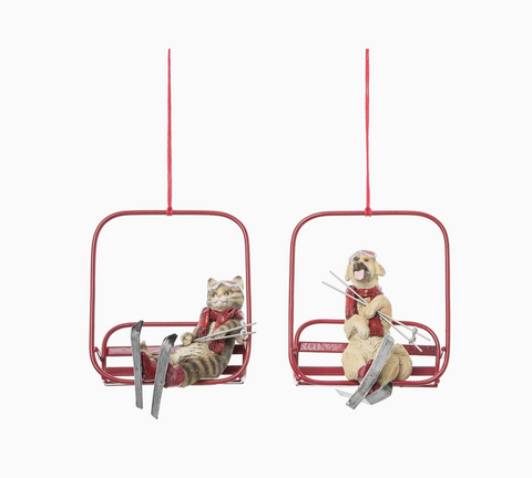 Ski Lift Ornament