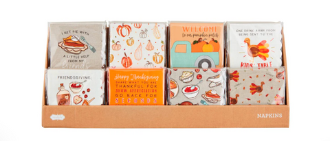 Thanksgiving Cocktail Napkins (Multiple Variants)