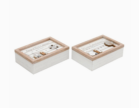 Wooden Caravan Storage Box