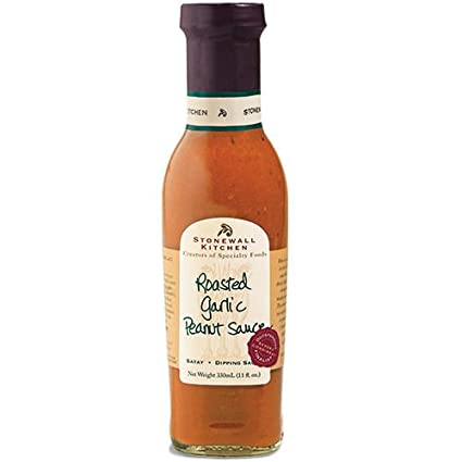 Roasted Garlic Peanut Sauce