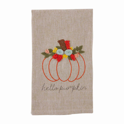 "Hello Pumpkin" Towel