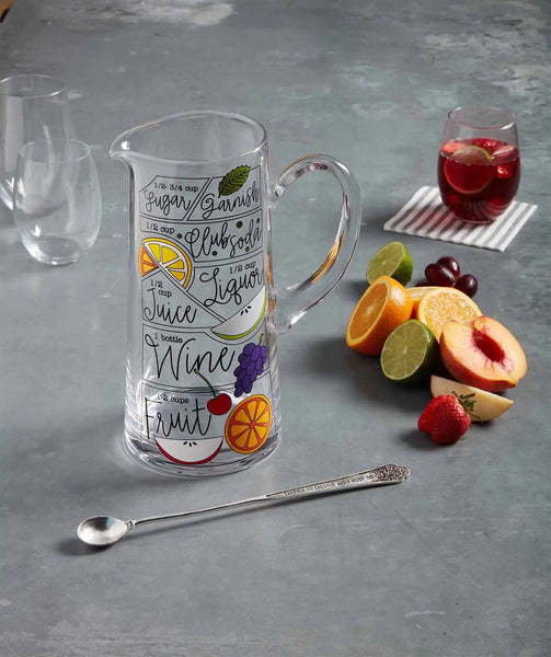 Sangria Glass Pitcher Gourmet Works
