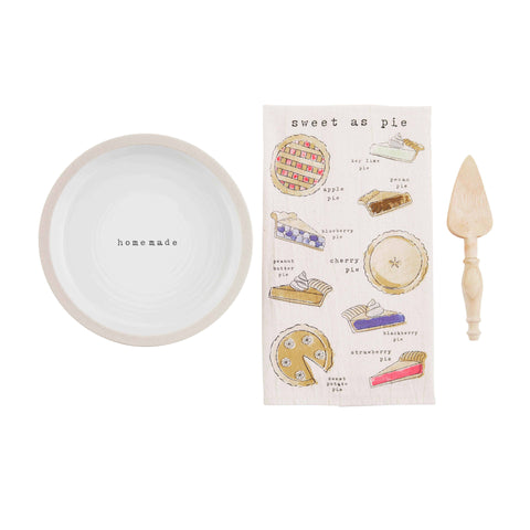 Boxed Pie Plate Set