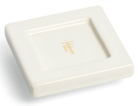 Tea Trays Orchid White - Set of 2