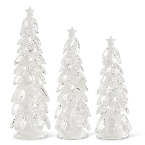 Crystal Tear Drop Christmas Tree