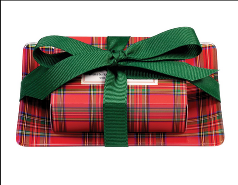 Tartan Gift Soap Set