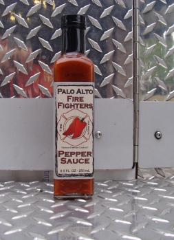 Palo Alto Fire Fighters Pepper Sauce