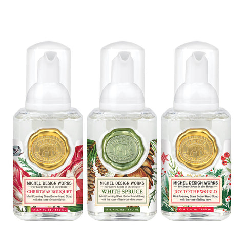 Christmas Mini Foaming Hand Soap Set