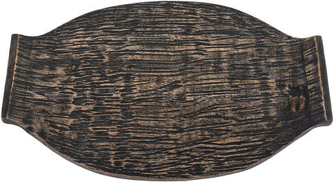 Black Wood Tray