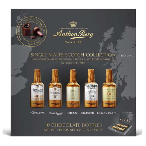 Chocolate Single Malt Scotch Liqueur Bottles