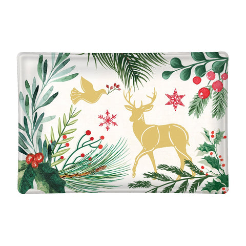 Rectangular Glass Soap Dish
