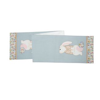 72" Bunny Eggs Table Runner