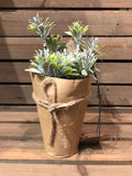 Artificial Plant With Paper Wrap