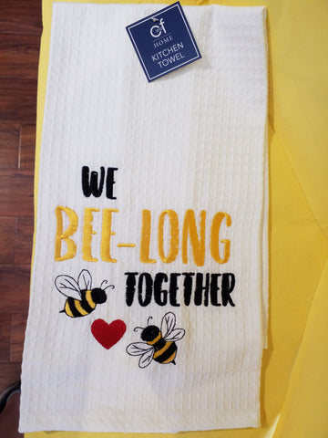 We Bee-Long Together Kitchen Towel