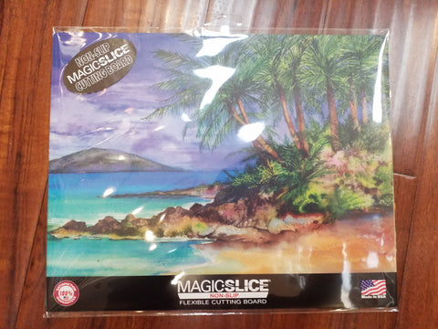 Tropical Beach Flexible Cutting Board