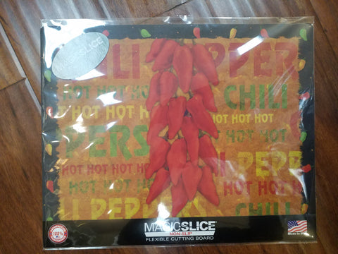 Chili Peppers Flexible Cutting Board