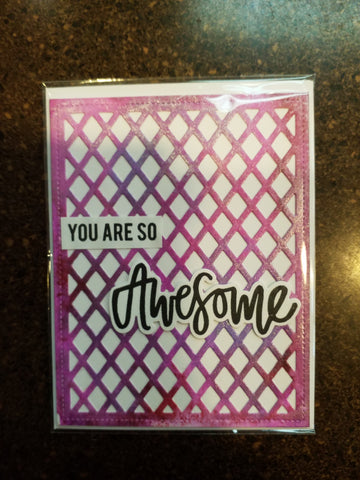 You're so awesome card