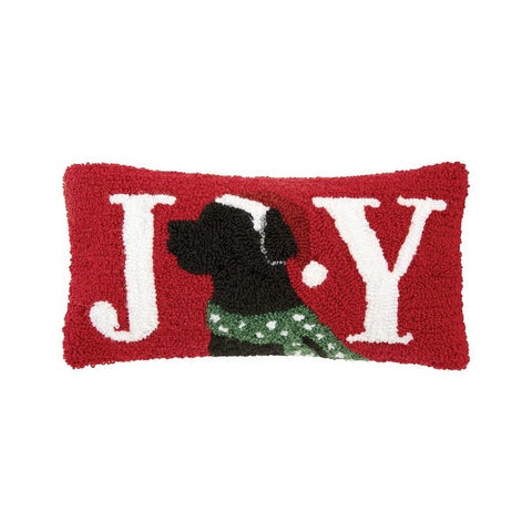 Joy Hooked Pillow