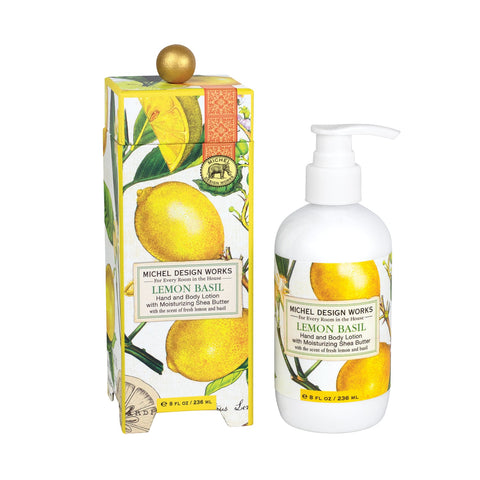 Lemon Basil Hand & Body Lotion Gift Box