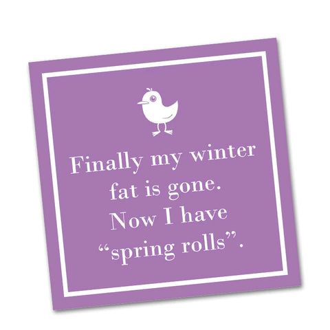 "Spring Rolls" Napkins