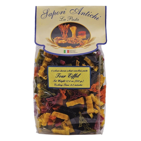 Multicolor Eiffel Tower Pasta