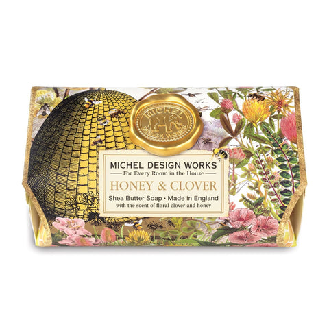 Honey & Clover Large Shea Butter Soap Bar