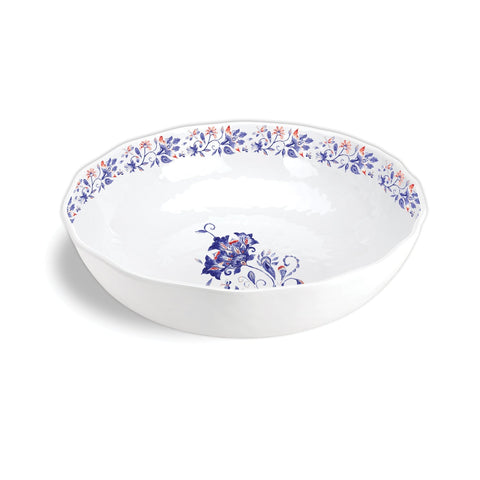 Paisley & Plaid Melamine Serveware Bistro Bowl