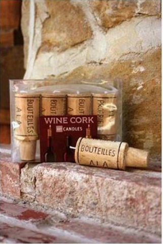 Wine Cork Candles
