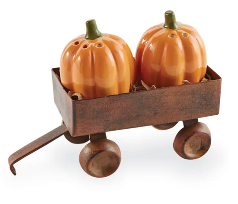 Pumpkin Salt And Pepper Shaker Set