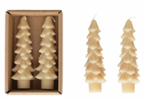 Unscented Christmas Taper Candles (Multiple Variants)