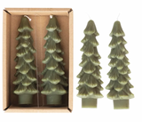 Unscented Christmas Taper Candles (Multiple Variants)