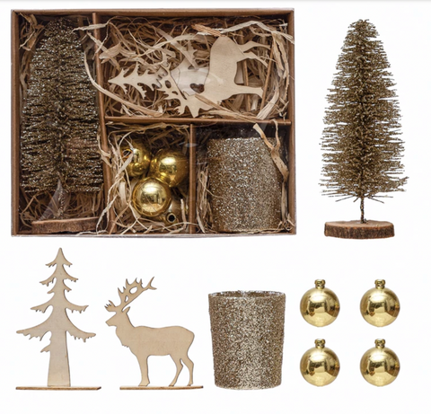 Set of 8 Candle Garden Gift Set