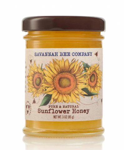 Sunflower Infused Raw Honey