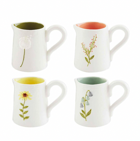 Mini Floral Vase w/Handle (4 Variants)