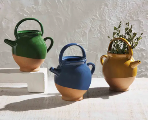 Tea Pot Shaped Vases (3 Variants)
