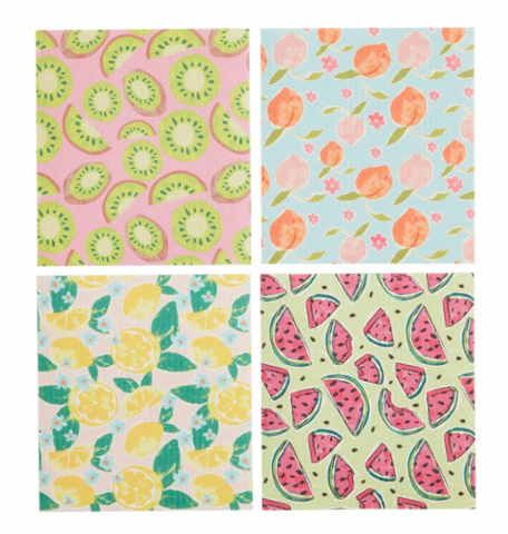 Fruity Sponge Cloth (4 Variants)