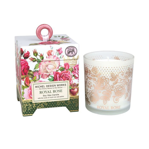 "Royal Rose" Soy Wax Boxed Candle