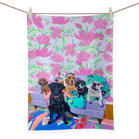 Colorful Dog Towel