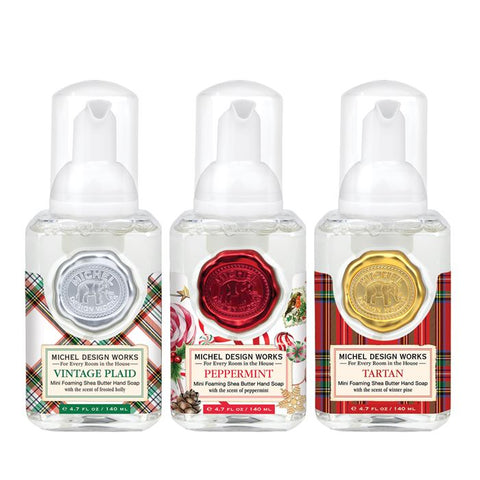 Christmas Mini Foaming Hand Soap Set