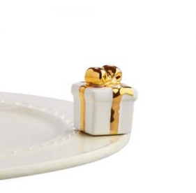 Nora Fleming Mini - golden wishes