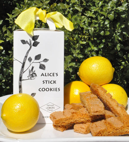 Alice's Stick Cookies - Lemon